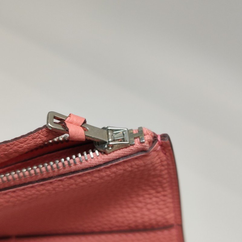 Hermes Dogon Duo 牛皮 純色 馬鞍釘 鎖扣 手拿包-11