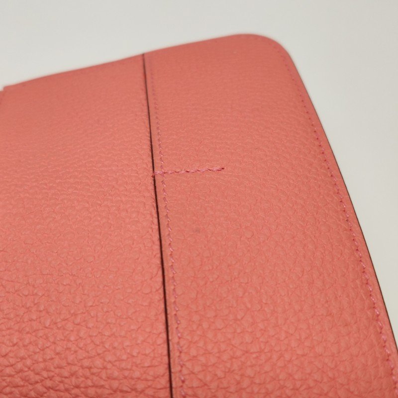 Hermes Dogon Duo 牛皮 純色 馬鞍釘 鎖扣 手拿包-19