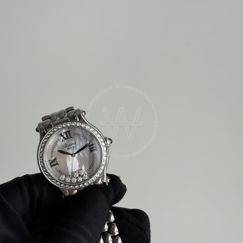 🖤蕭邦錶Chopard Happy Sport自動上鏈腕表 /蕭邦Happy Sport腕錶/蕭邦機械錶/蕭邦手錶（精鋼折疊扣/278610 3002）🖤無花果精品-1