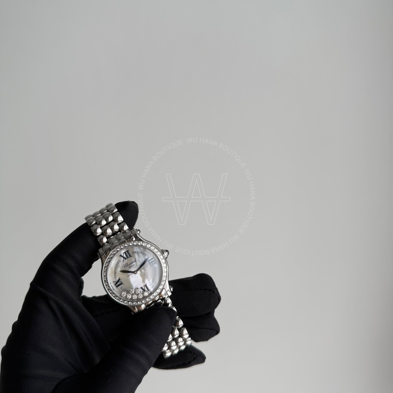 🖤蕭邦錶Chopard Happy Sport自動上鏈腕表 /蕭邦Happy Sport腕錶/蕭邦機械錶/蕭邦手錶（精鋼折疊扣/278610 3002）🖤無花果精品-2