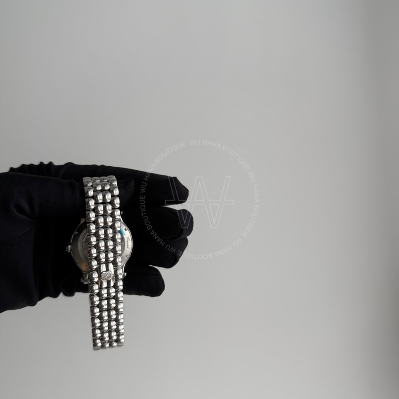 🖤蕭邦錶Chopard Happy Sport自動上鏈腕表 /蕭邦Happy Sport腕錶/蕭邦機械錶/蕭邦手錶（精鋼折疊扣/278610 3002）🖤無花果精品-5