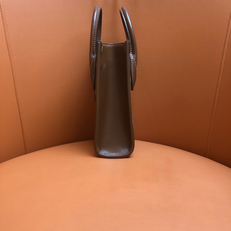 GUCCI古馳烏木色老花迷你tote托特包 038黑標-2