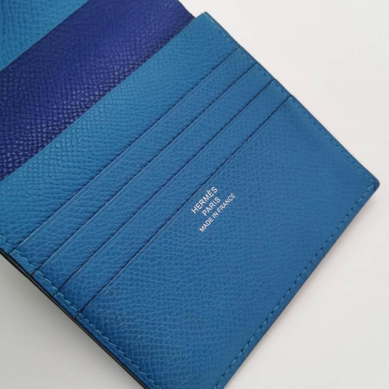Hermes Bearn 牛皮 標誌H袢帶 皮夾-6