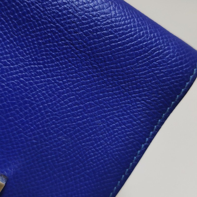 Hermes Bearn 牛皮 標誌H袢帶 皮夾-16