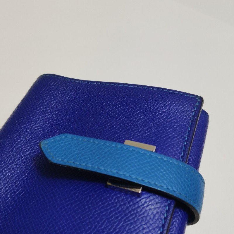 Hermes Bearn 牛皮 標誌H袢帶 皮夾-18
