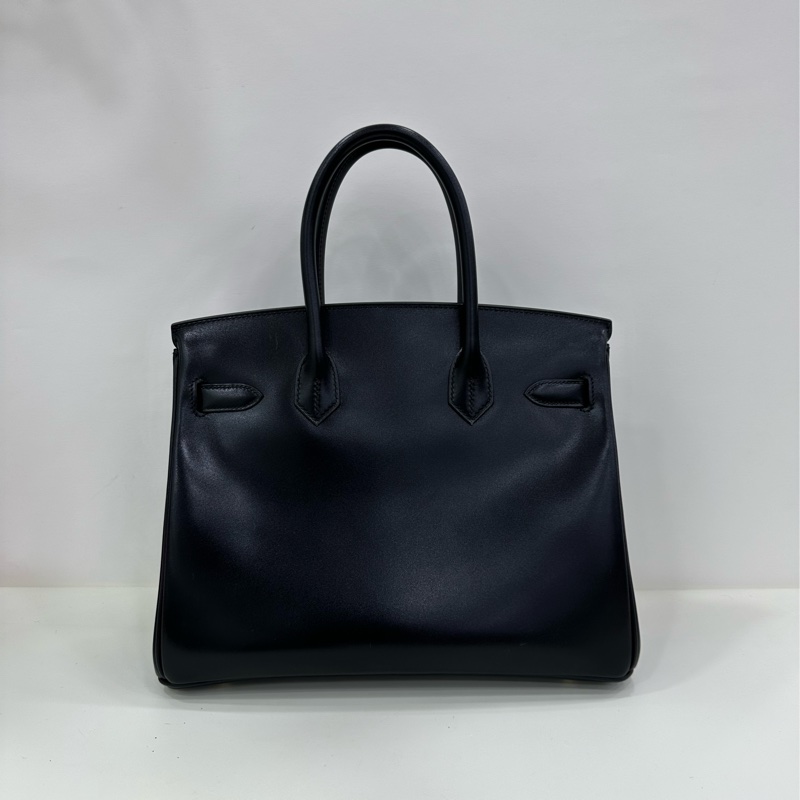 Hermes birkin30 box皮 黑金 Y刻-2