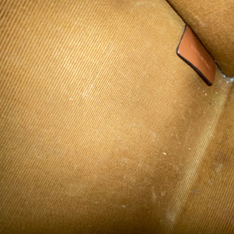 ☆Celine 思琳 Triomphe White, Brown Coated Canvas 2Way Bag 白色啡色塗層帆布兩用袋 -257015237-18