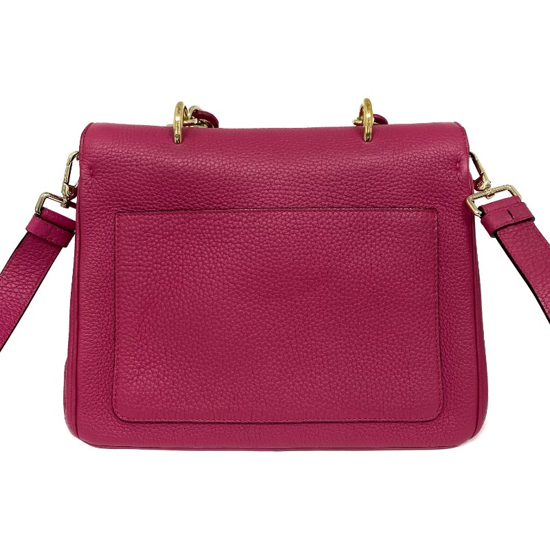☆ Christian Dior 迪奧 Pink Calfskin Be Dior 2Way Bag 粉紅色小牛皮兩用袋 - 257015166-2