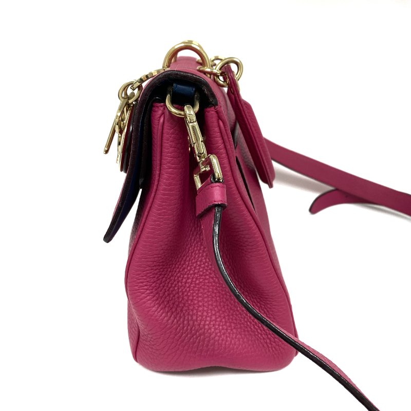 ☆ Christian Dior 迪奧 Pink Calfskin Be Dior 2Way Bag 粉紅色小牛皮兩用袋 - 257015166-3