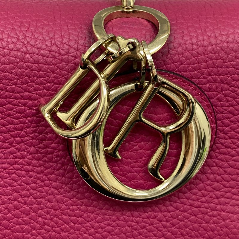 ☆ Christian Dior 迪奧 Pink Calfskin Be Dior 2Way Bag 粉紅色小牛皮兩用袋 - 257015166-13