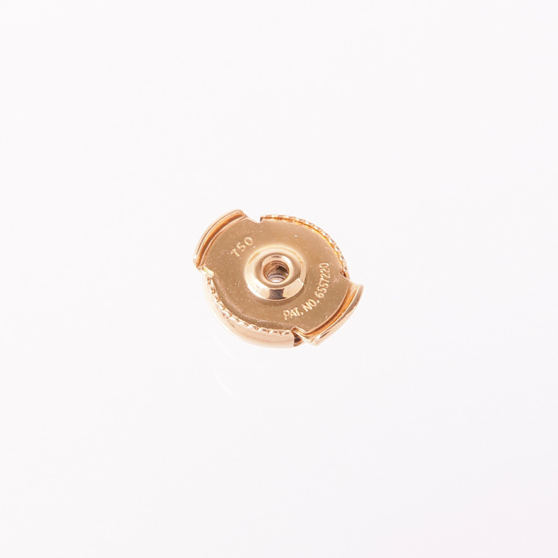 HERMES 18K玫瑰金Clou d'H Earrings鑽石耳環-5