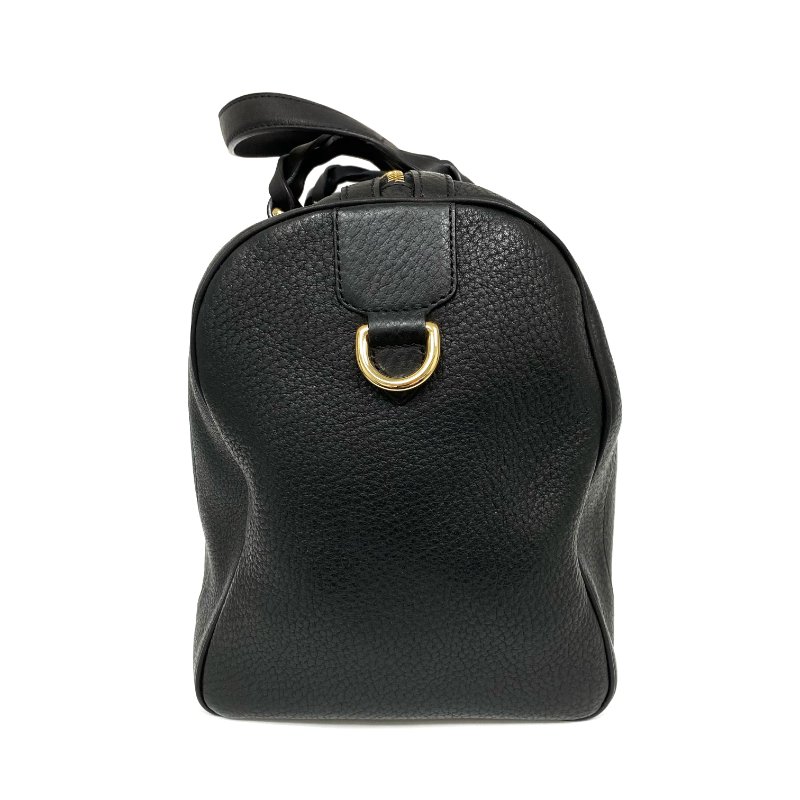 ☆ Loewe 羅意威 Black Calfskin Boston 2Way Bag 黑色小牛皮兩用袋 - 257015336-3