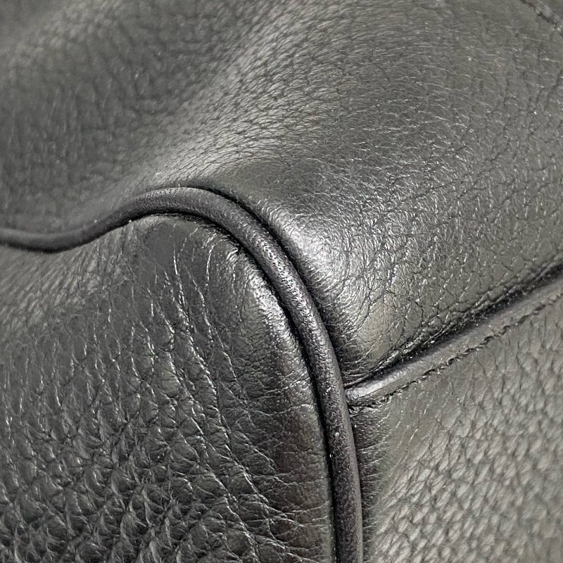 ☆ Loewe 羅意威 Black Calfskin Boston 2Way Bag 黑色小牛皮兩用袋 - 257015336-8