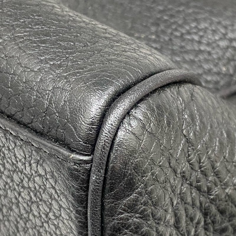 ☆ Loewe 羅意威 Black Calfskin Boston 2Way Bag 黑色小牛皮兩用袋 - 257015336-11