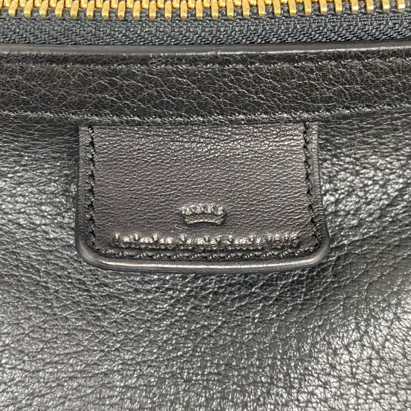 ☆ Loewe 羅意威 Black Calfskin Boston 2Way Bag 黑色小牛皮兩用袋 - 257015336-13