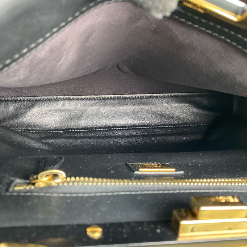 △ Fendi 芬迪 Peekaboo Black Calfskin 2Way Bag 8BN290 黑色小牛皮兩用袋 8BN290 -257014729-15