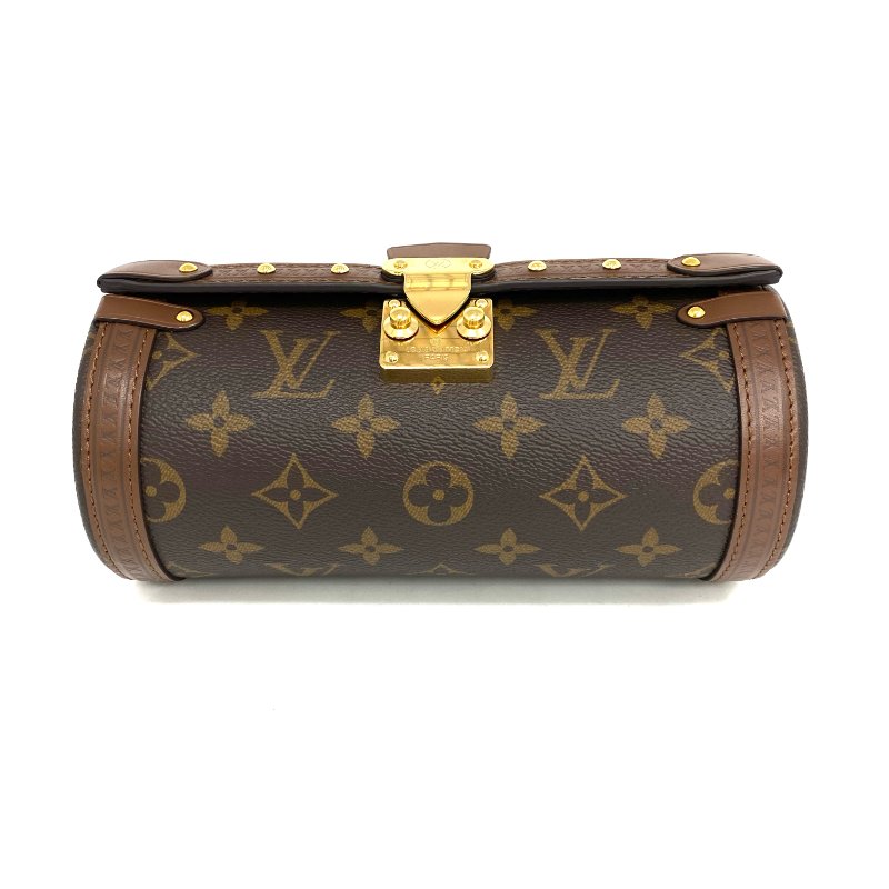 △ Louis Vuitton 路易威登 Papillon Trunk Brown Coated Canvas, Calfskin Monogram 2Way Bag M57835 啡色塗層帆布, 小牛皮經典花紋兩用袋 M57835 -257014824-5