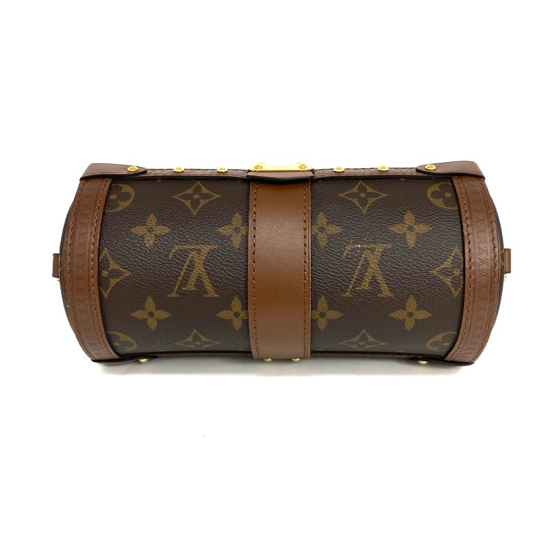 △ Louis Vuitton 路易威登 Papillon Trunk Brown Coated Canvas, Calfskin Monogram 2Way Bag M57835 啡色塗層帆布, 小牛皮經典花紋兩用袋 M57835 -257014824-6