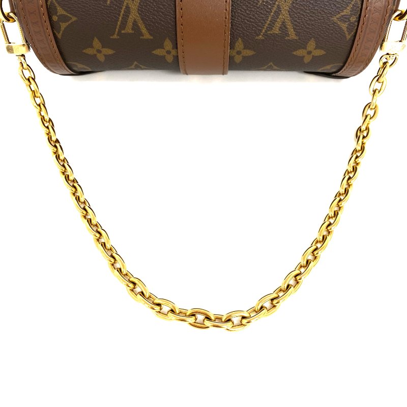 △ Louis Vuitton 路易威登 Papillon Trunk Brown Coated Canvas, Calfskin Monogram 2Way Bag M57835 啡色塗層帆布, 小牛皮經典花紋兩用袋 M57835 -257014824-9