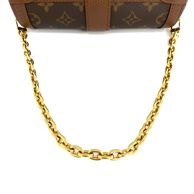 △ Louis Vuitton 路易威登 Papillon Trunk Brown Coated Canvas, Calfskin Monogram 2Way Bag M57835 啡色塗層帆布, 小牛皮經典花紋兩用袋 M57835 -257014824-10