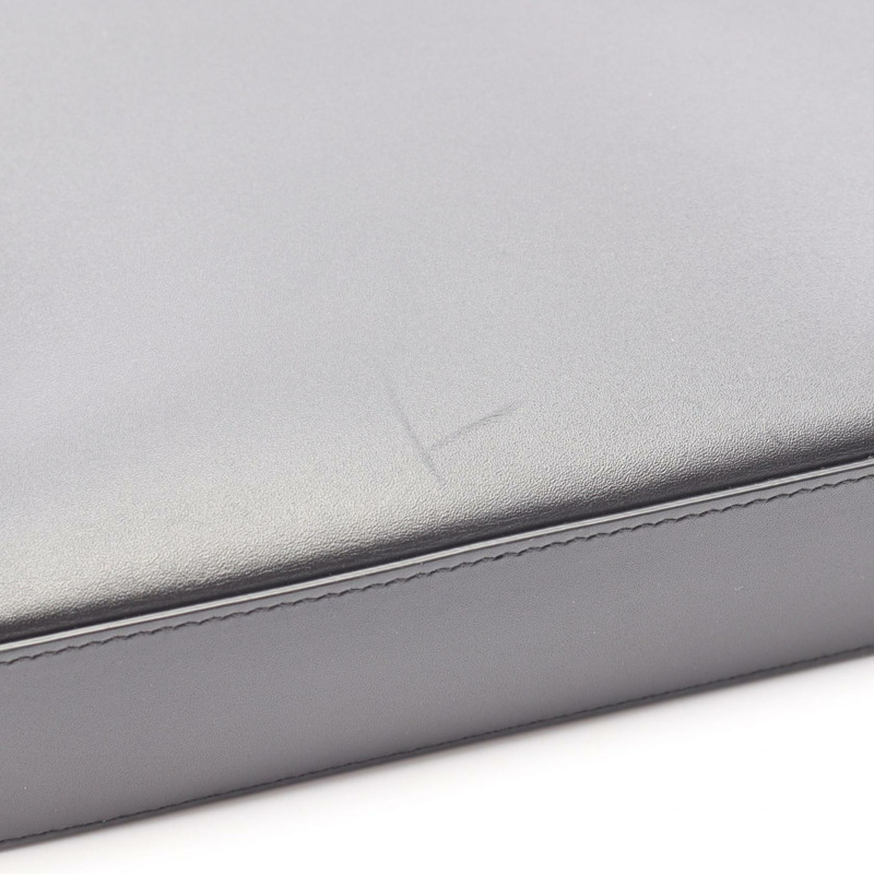 GUCCI Petite GG 單肩包 739721 皮革 黑色 二手 女士-5