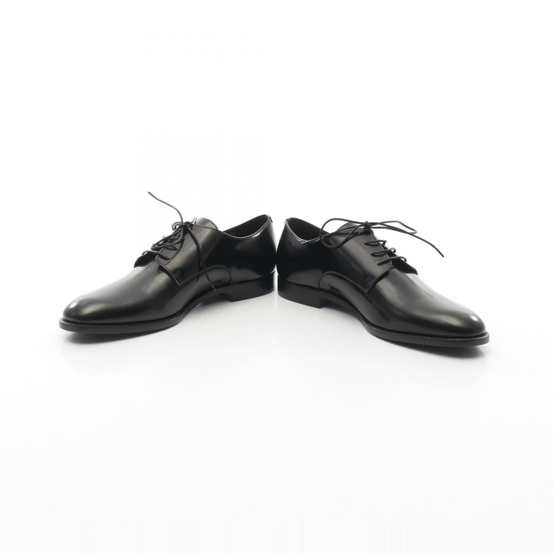 Christian Dior 樂福鞋平底鞋皮革黑色二手女款 #36 1/2-2