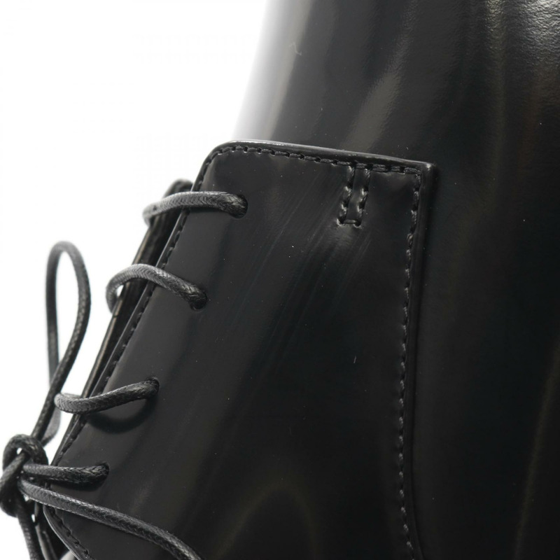 Christian Dior 樂福鞋平底鞋皮革黑色二手女款 #36 1/2-6