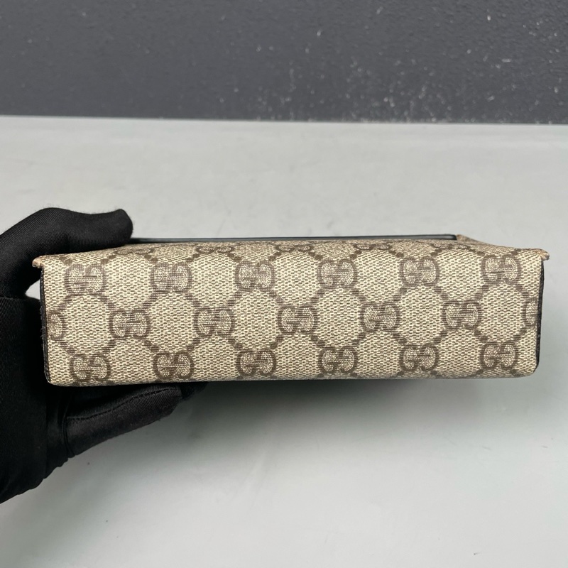 古馳Gucci老花黑色月光寶盒padlock盒子包肩背包斜背包-13