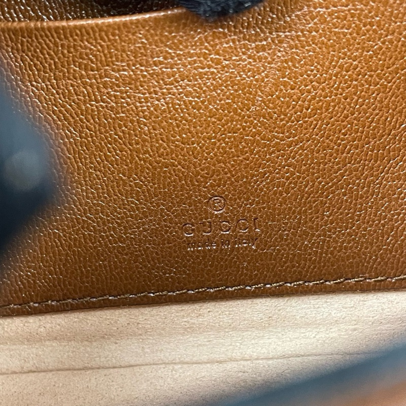 古馳Gucci老花黑色月光寶盒padlock盒子包肩背包斜背包-21
