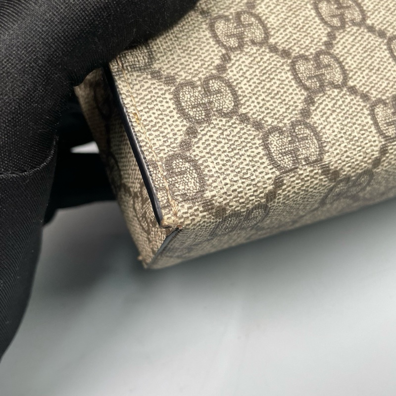 古馳Gucci老花黑色月光寶盒padlock盒子包肩背包斜背包-25