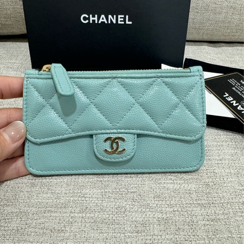 Chanel 荔枝短夾-0