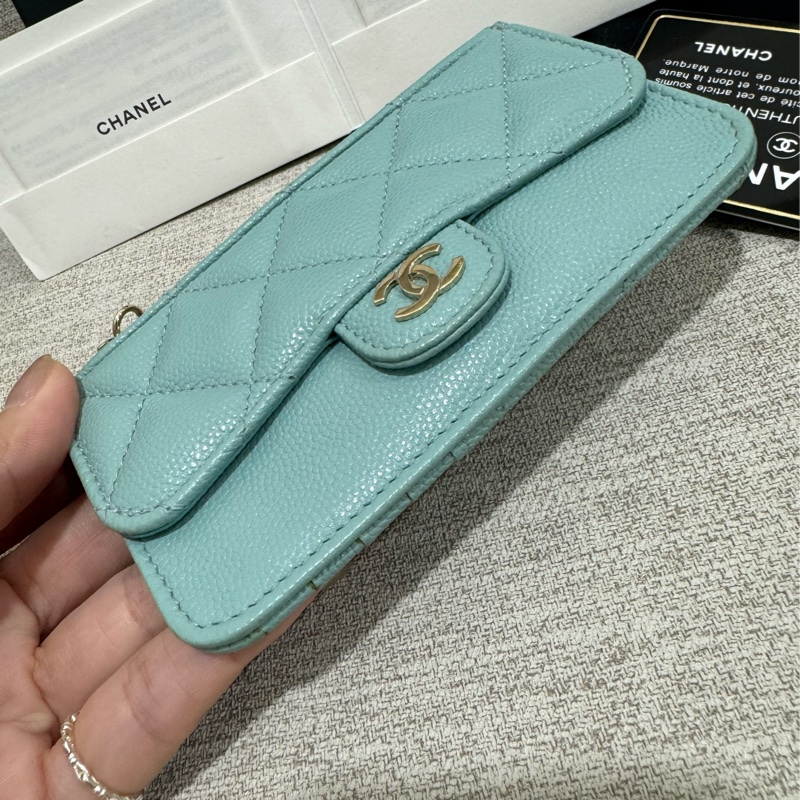 Chanel 荔枝短夾-5