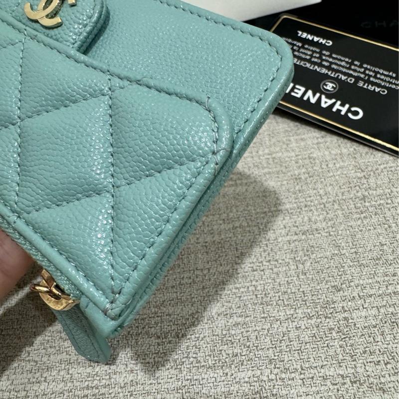 Chanel 荔枝短夾-6