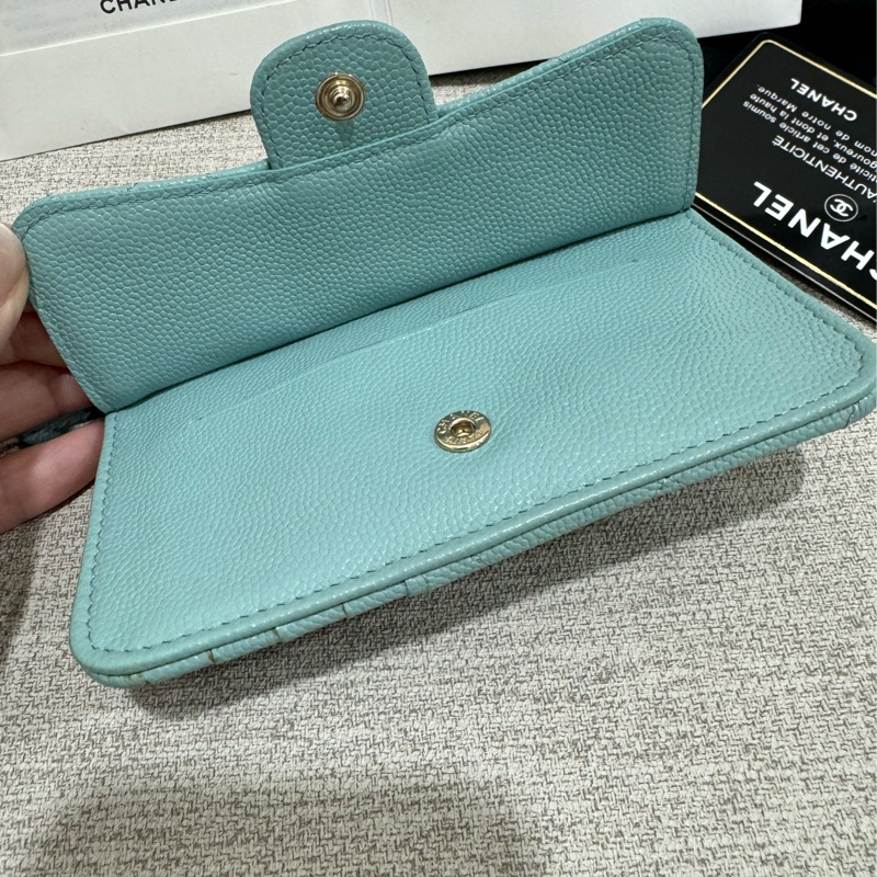 Chanel 荔枝短夾-12