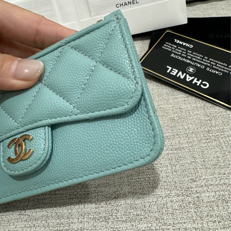 Chanel 荔枝短夾-15