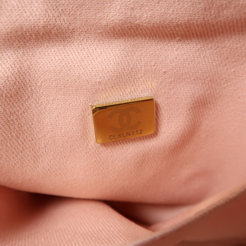 CHANEL Straw Deauville Tote金扣肩背袋/手挽袋-6