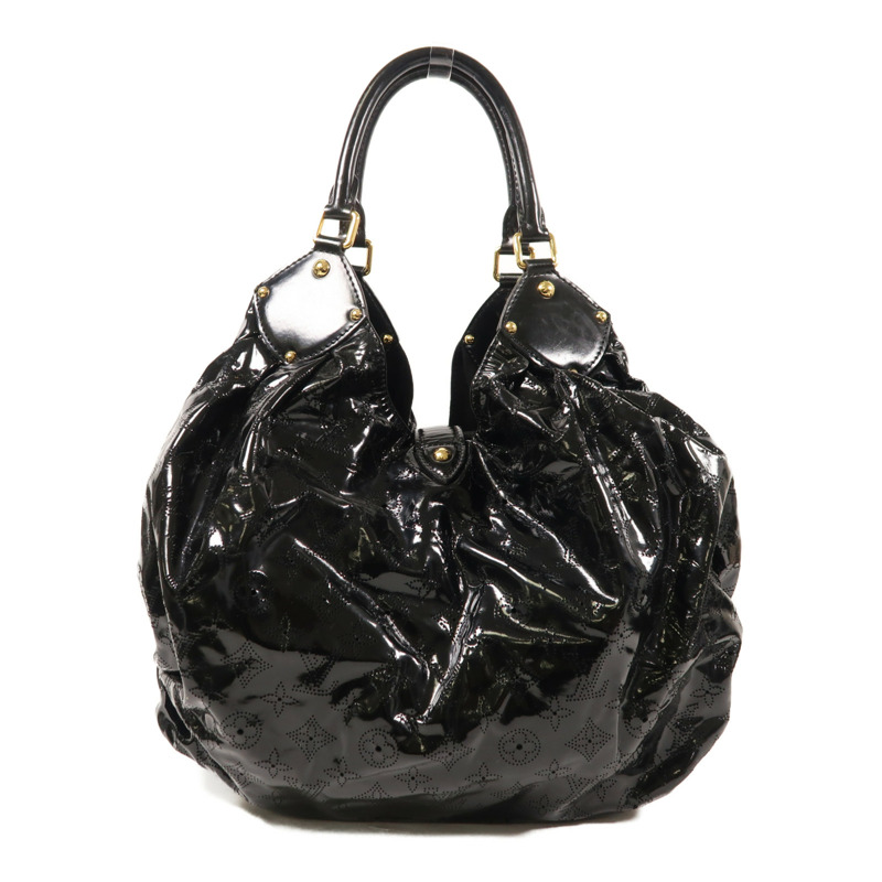 LOUIS VUITTON 漆皮皮革Mahina Surya L金扣肩背袋-1