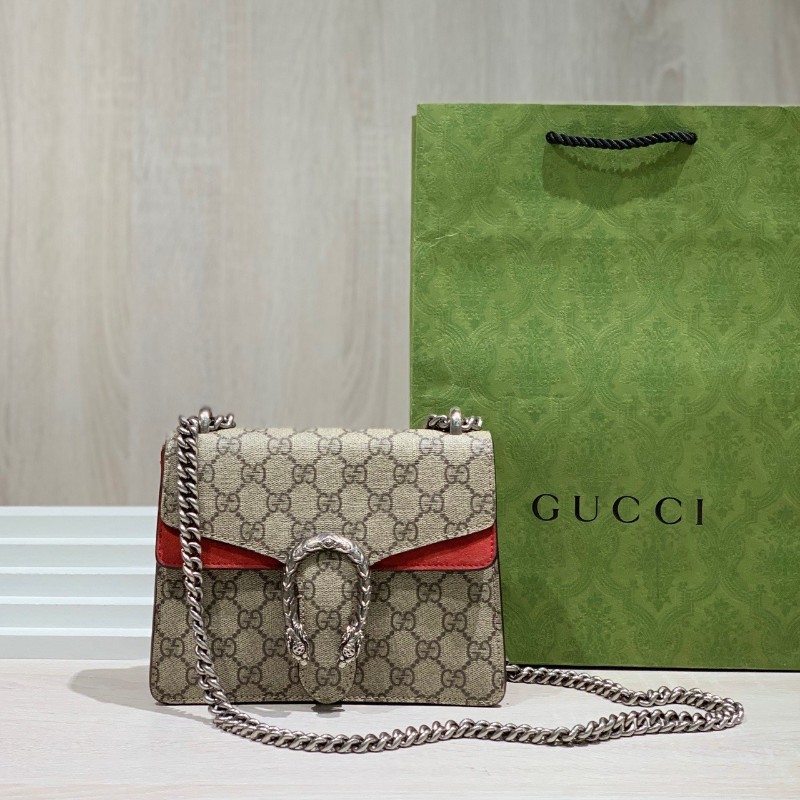 超❤️Gucci Dionysus系列老花拼色酒神小號-1