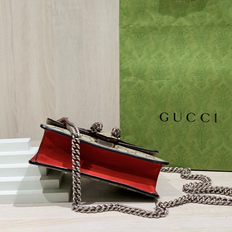 超❤️Gucci Dionysus系列老花拼色酒神小號-6