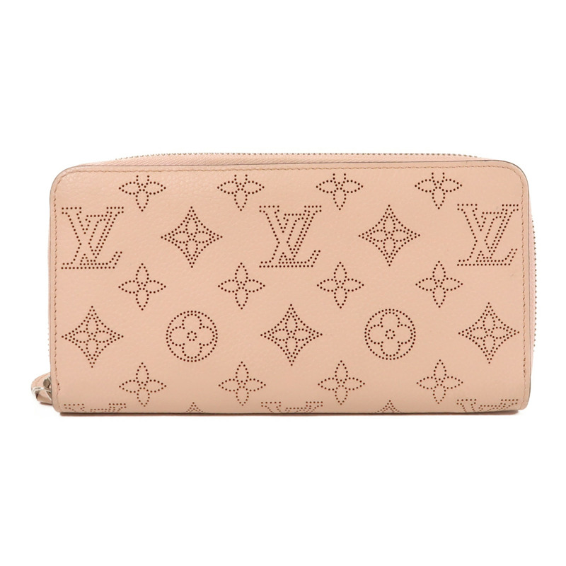 LOUIS VUITTON Mahina Zippy Wallet銀扣長錢包-0