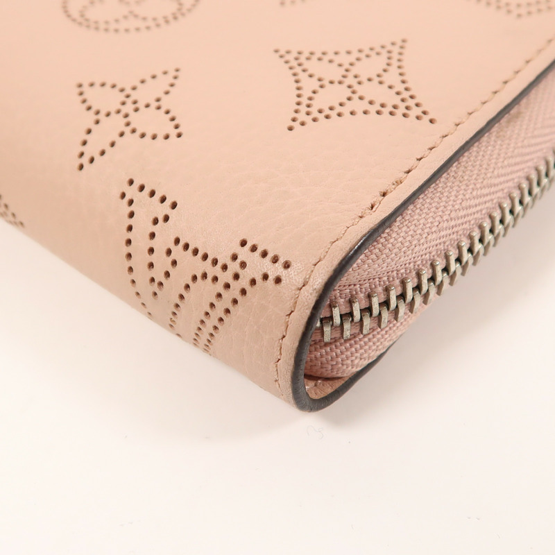 LOUIS VUITTON Mahina Zippy Wallet銀扣長錢包-7
