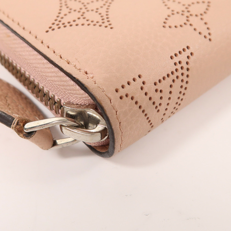 LOUIS VUITTON Mahina Zippy Wallet銀扣長錢包-8