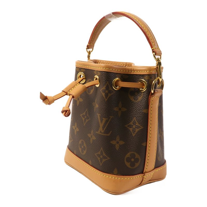 LOUIS VUITTON Monogram Nano Noe金扣手挽肩背兩用袋-2