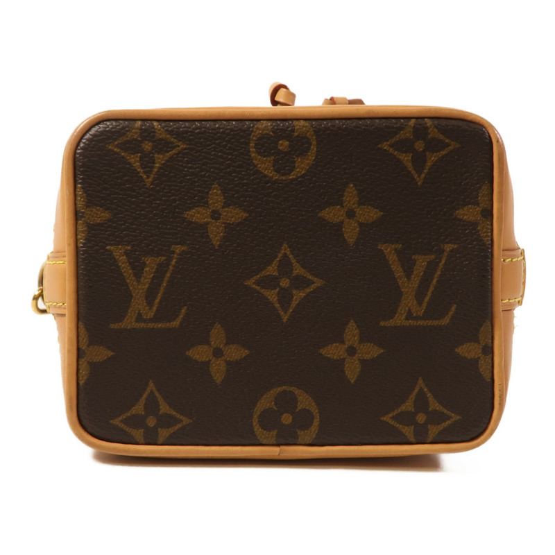 LOUIS VUITTON Monogram Nano Noe金扣手挽肩背兩用袋-3