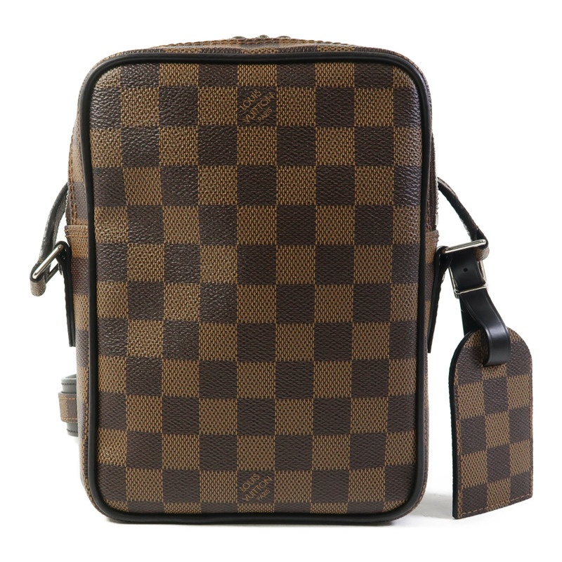 LOUIS VUITTON Damier Amazon Chapman Limited Edition銀扣肩背袋-1