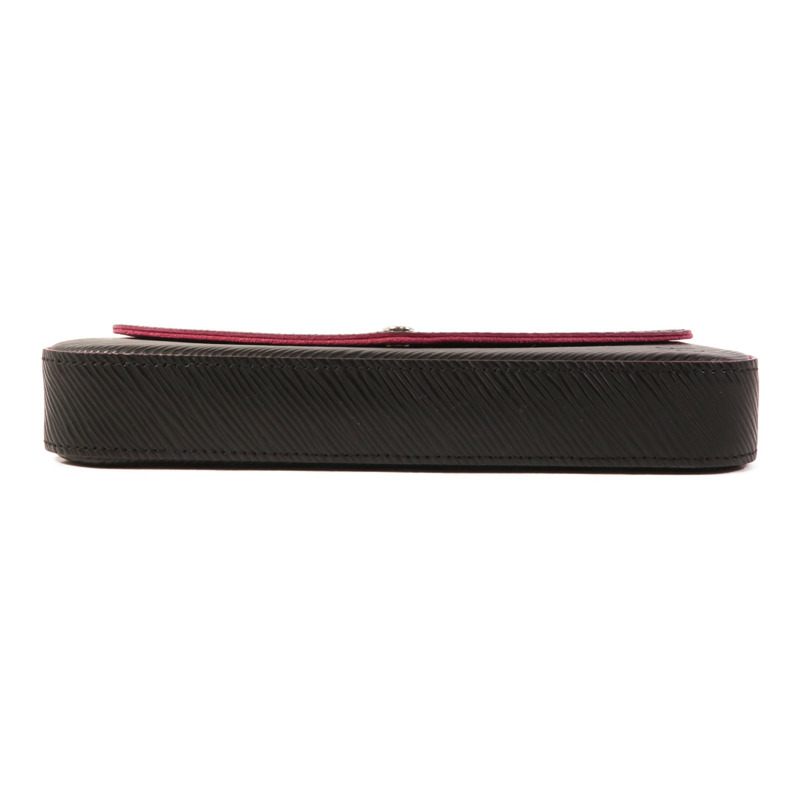 LOUIS VUITTON Epi Pochette Felissie銀扣鏈帶肩背袋-3