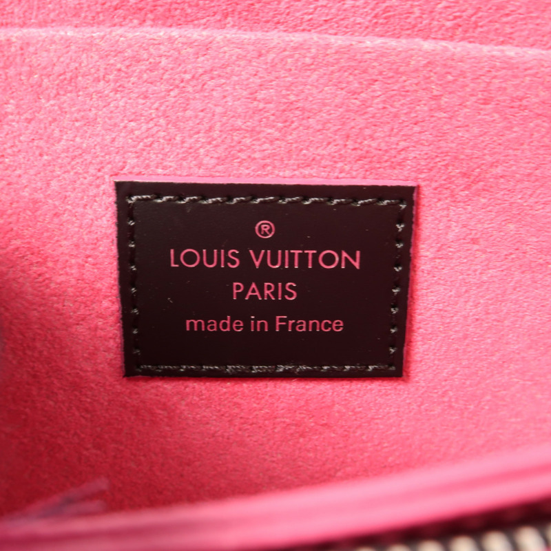 LOUIS VUITTON Epi Pochette Felissie銀扣鏈帶肩背袋-5