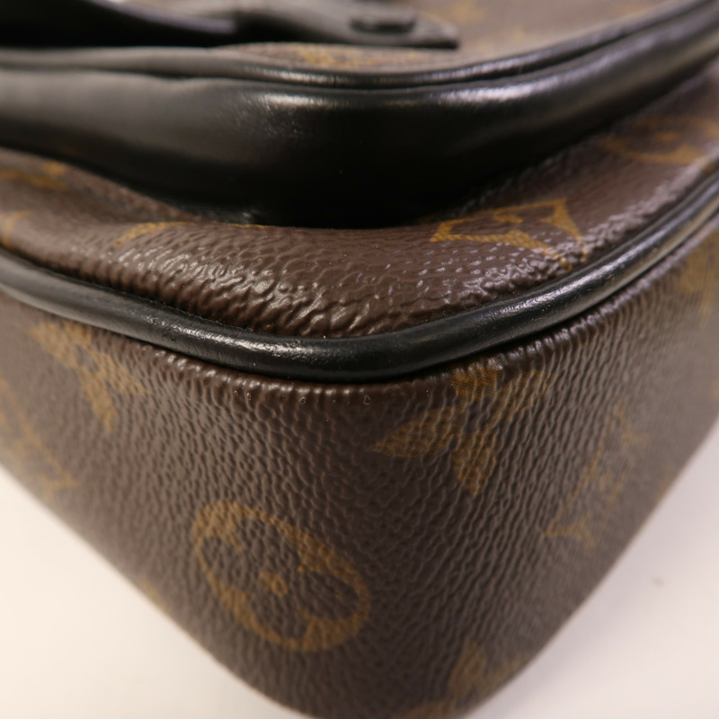 LOUIS VUITTON Monogram Macassar Christopher Wearable Wallet肩背袋-8