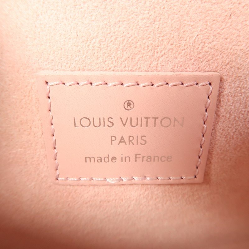 LOUIS VUITTON Epi Pochette Felissie銀扣鏈帶肩背袋-5