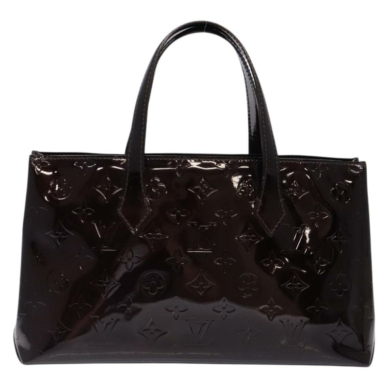 【日本直送】路易威登 Monogram Vernis Wilshire PM 手提包 Amarante M93641 正品 yk19019-1